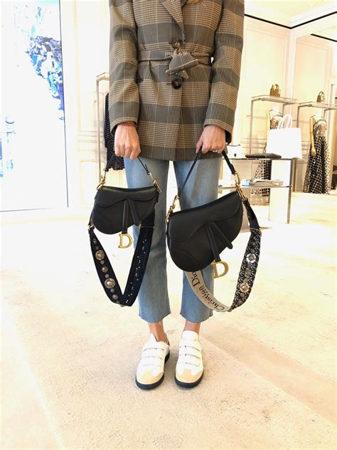 dior saddle bag size comparison